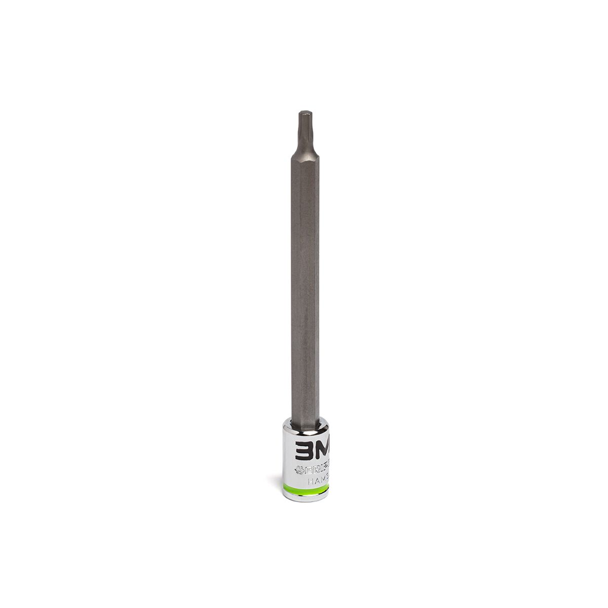 GRIPEDGE 1/4DR LONG HEX BIT SOCKET 3MM, , scaau_hi-res