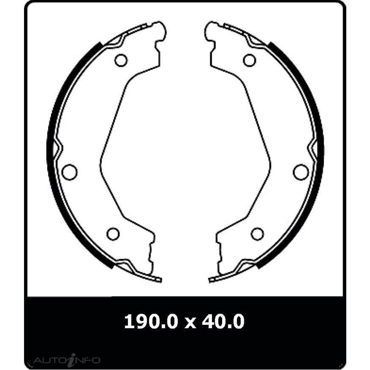 PTX BRAKE SHOE KIA SORENTO, , scaau_hi-res