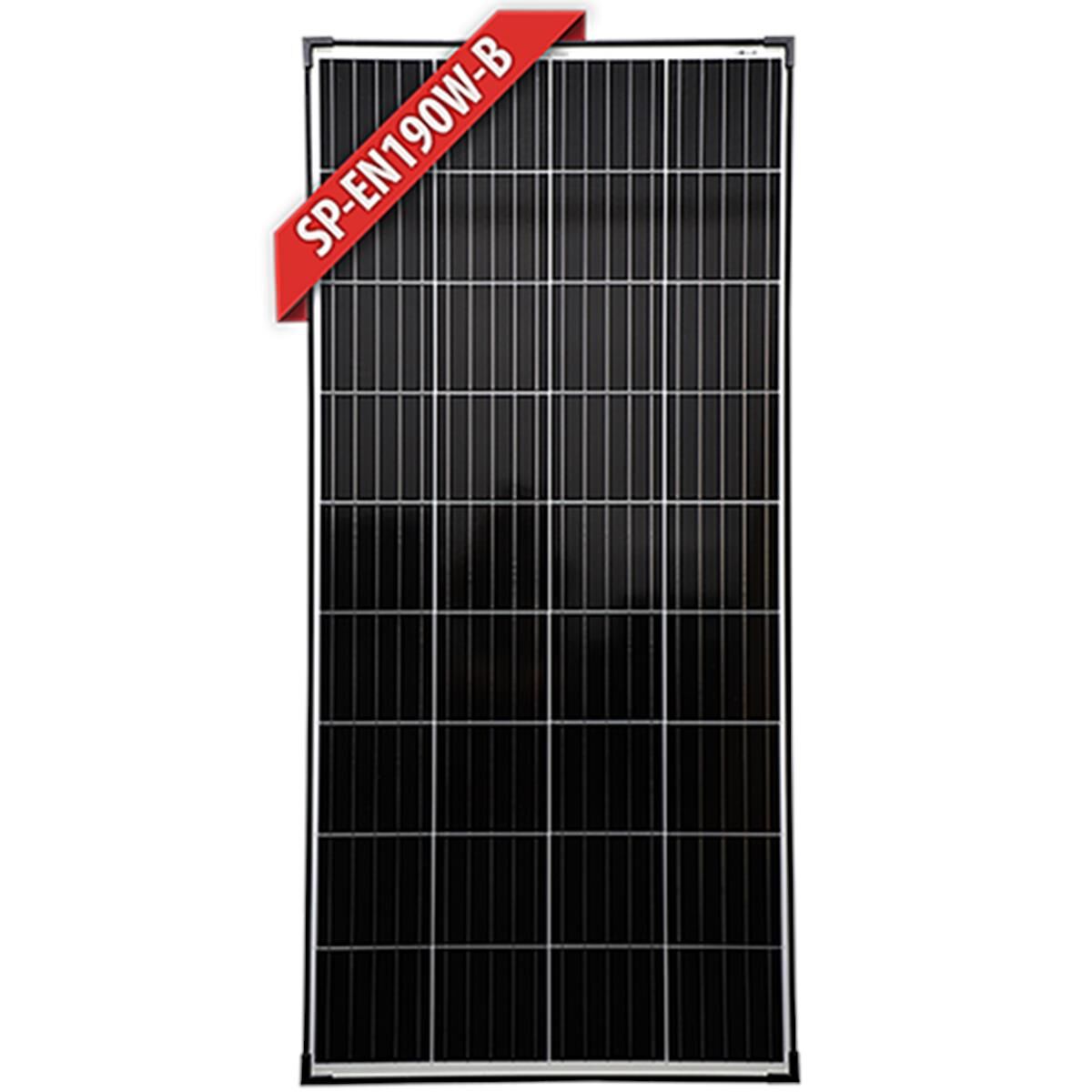 ENERDRIVE SOLAR PANEL - 190W MONO BLACK FRAME, , scaau_hi-res