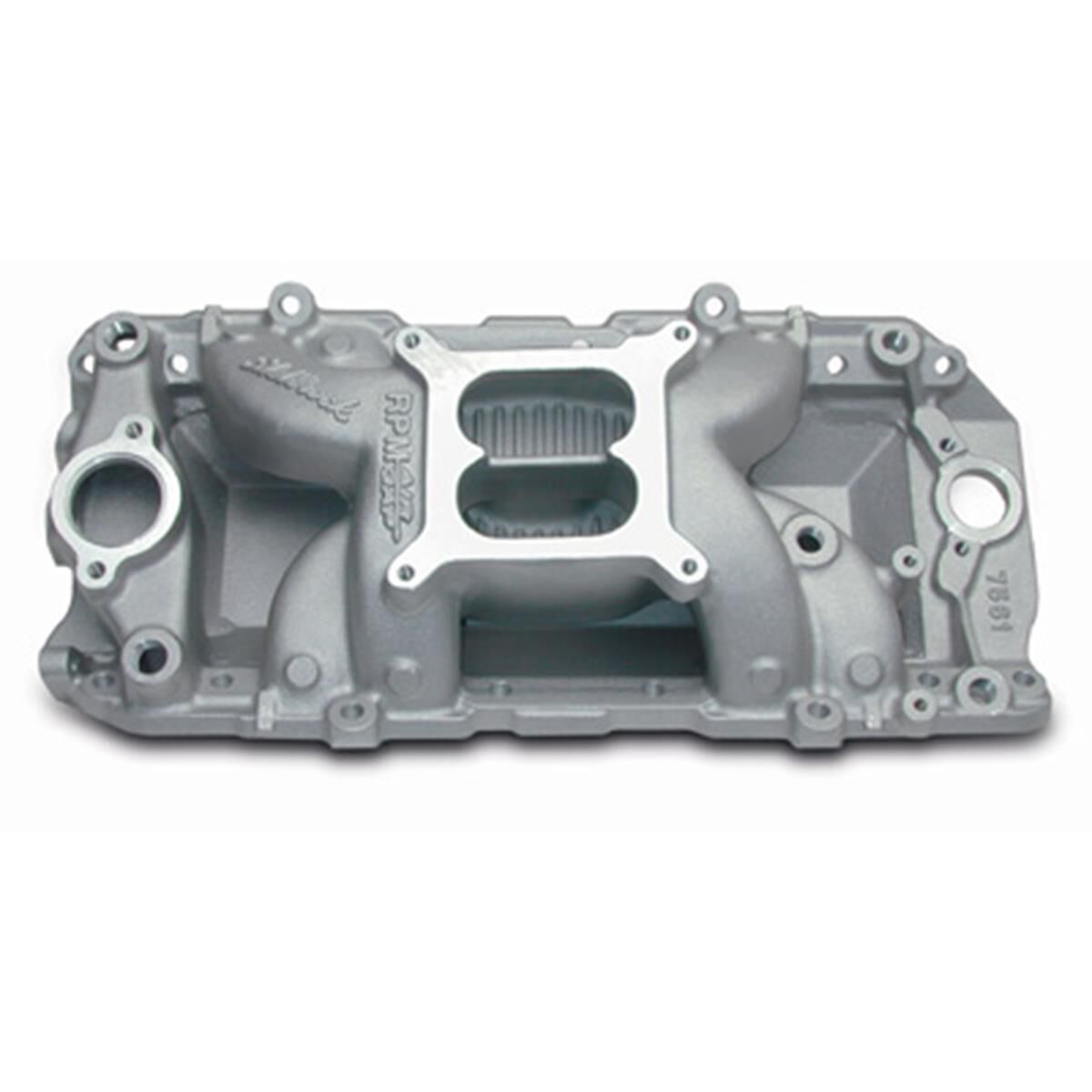 RPM AIR GAP 2-O MANIFOLD BBC OVAL PORT CHEVROLET INTAKE, , scaau_hi-res