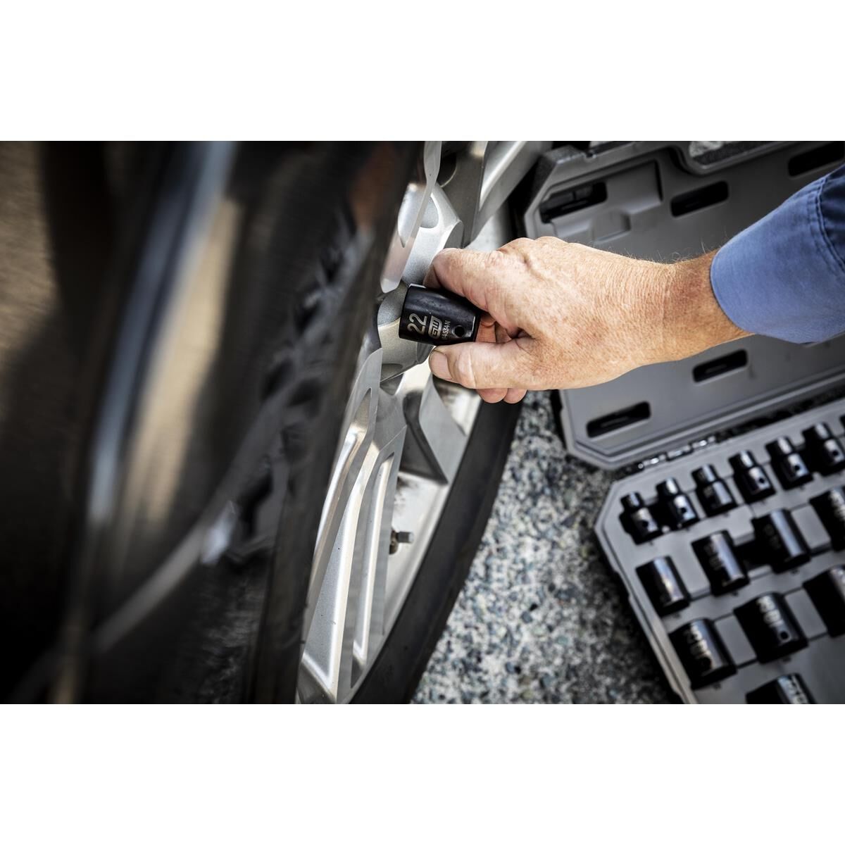 25 PC. 1/2&rdquo; DRIVE 6 POINT STANDARD IMPACT METRIC SOCKET SET, , scaau_hi-res