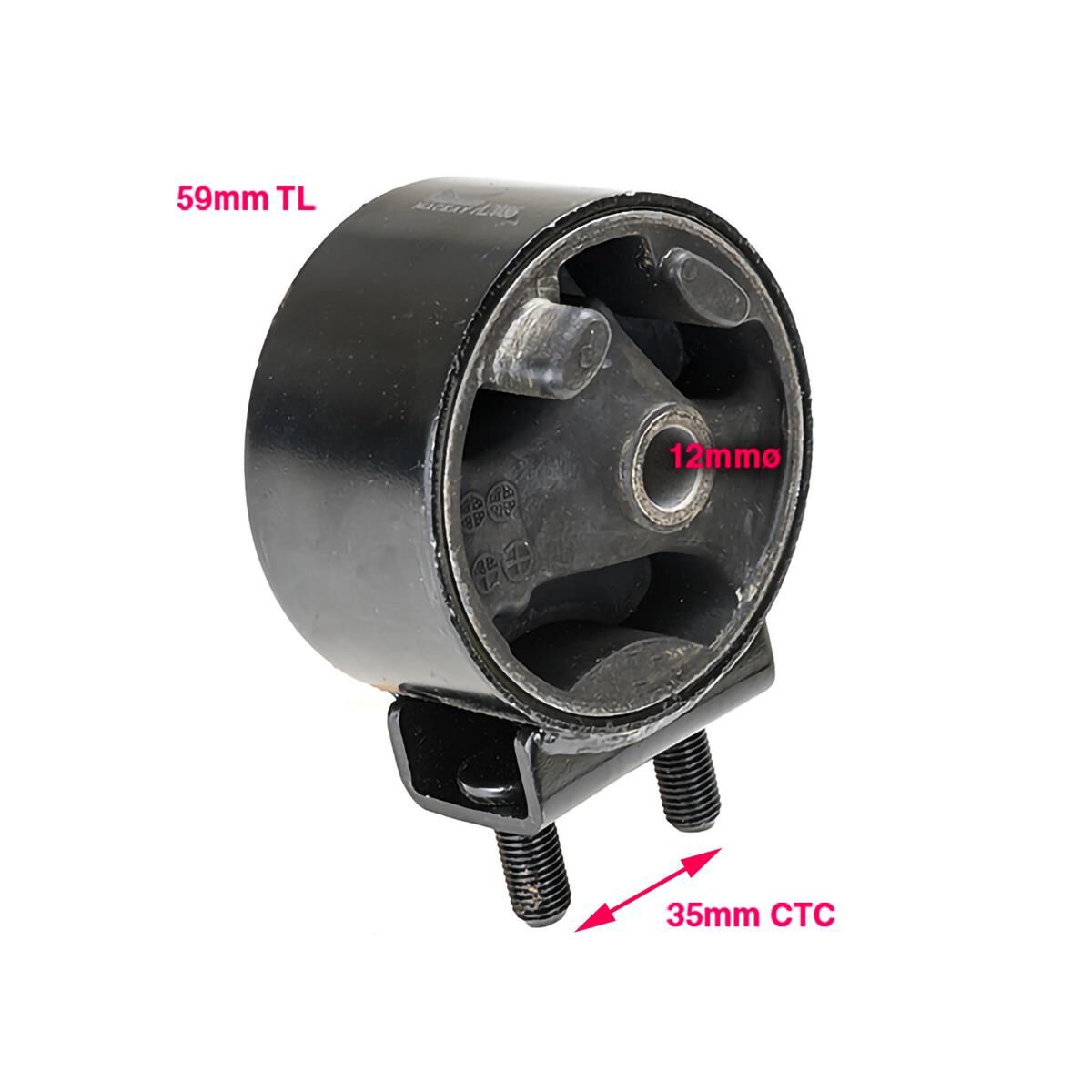 Engine Mount Front - FORD LASER KH - 1.6L I4  PETROL - Manual & Auto, , scaau_hi-res