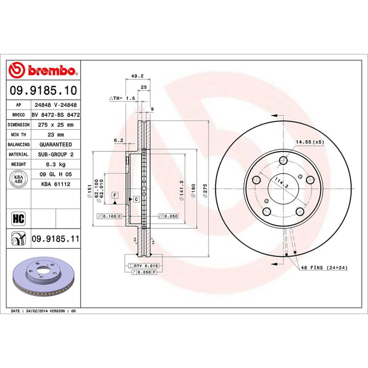 BREMBO DISC ROTOR, , scaau_hi-res
