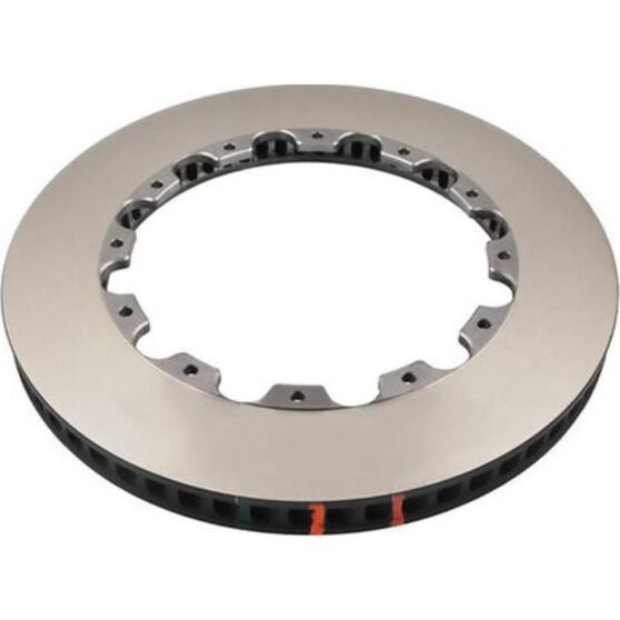 5000 Rotor Standard Right- With 6mm Crimp Nuts 72CV 390mm x 34mm [ NISSAN R35 GTR BREMBO Replacement 12 -> F ], , scaau_hi-res