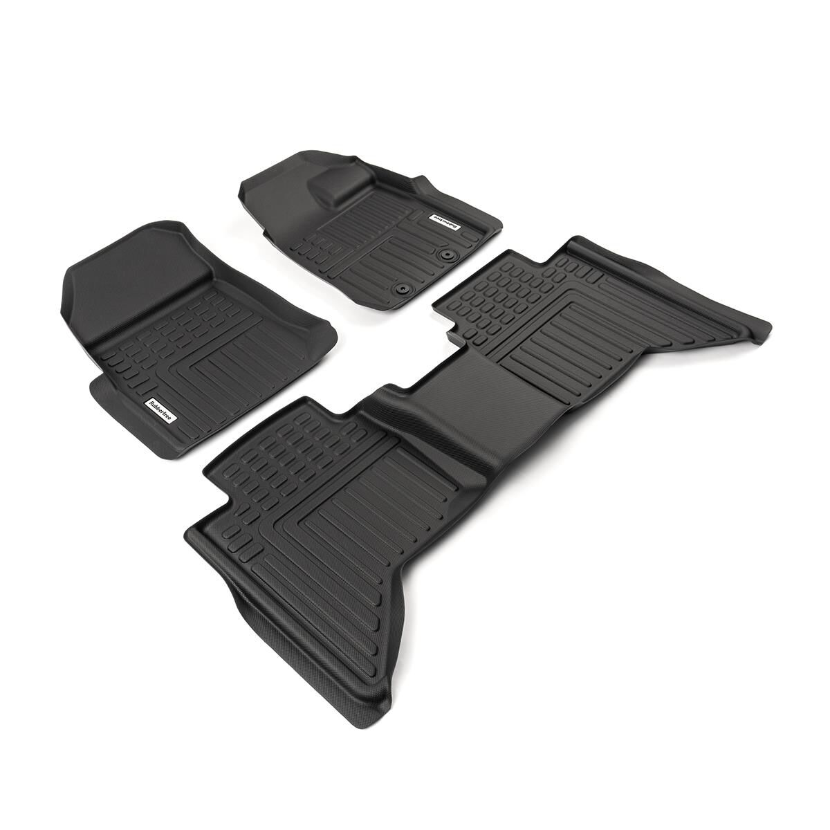 DEEP DISH FLOOR LINERS FOR MAZDA BT-50 2020+ DUAL CAB FULL SET, , scaau_hi-res