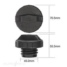 TRIDON NON LOCKING FUEL CAP, , scaau_hi-res