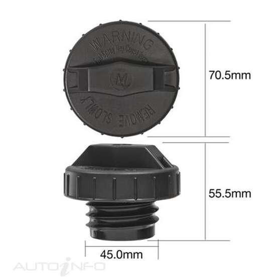 TRIDON NON LOCKING FUEL CAP, , scaau_hi-res