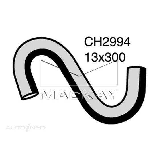 Auxiliary Air Valve Hose VOLVO 240   2.3 Litre 4 Cyl Upper Auxiliary Air Valve to Intake Manifold (Suits K - Jetronic)*, , scaau_hi-res