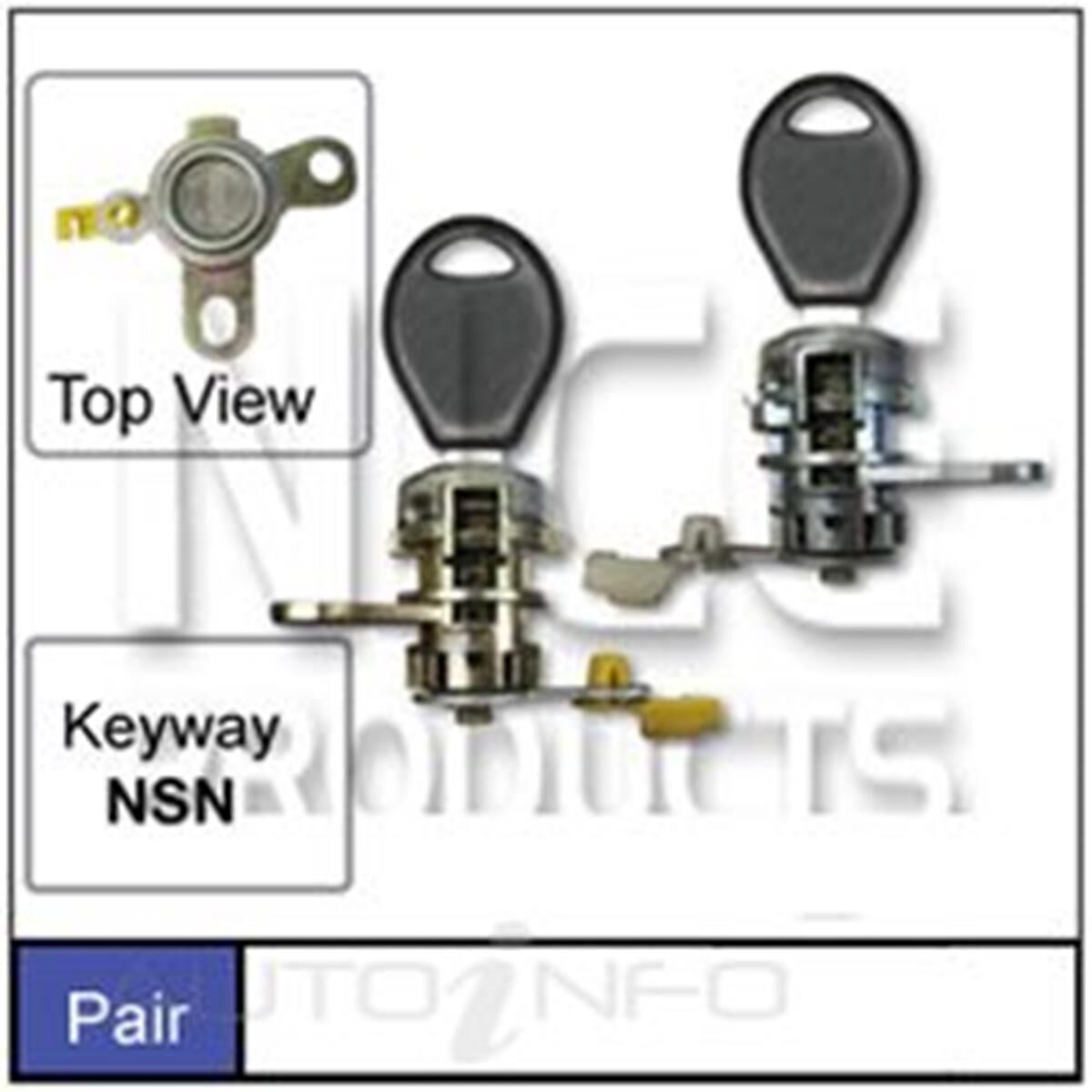 Door Locks Pair, , scaau_hi-res