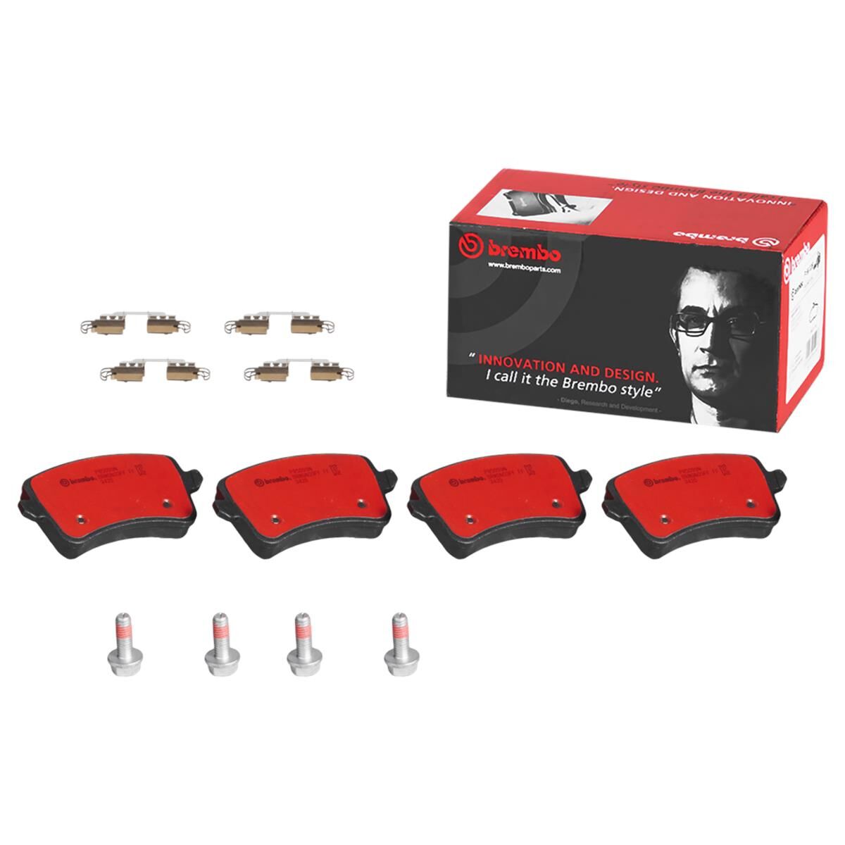 BREMBO DISC PAD SET NAO CERAMIC, , scaau_hi-res