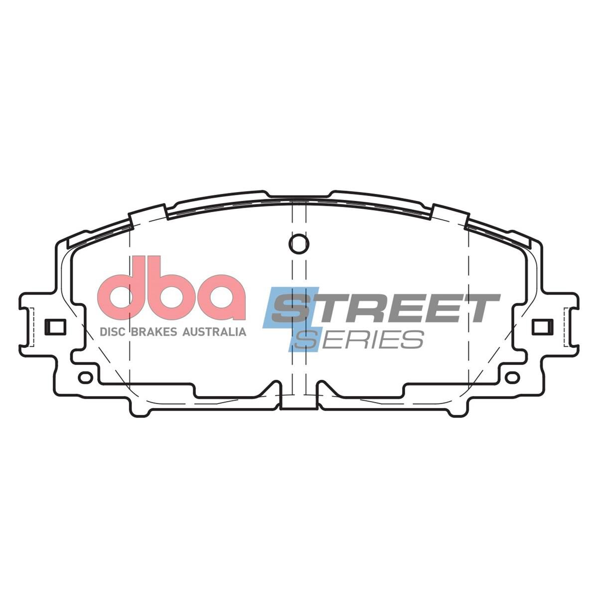 DBA SS STREET SERIES BRAKE PADS [ Toyota Yaris 2005-2014 F ], , scaau_hi-res