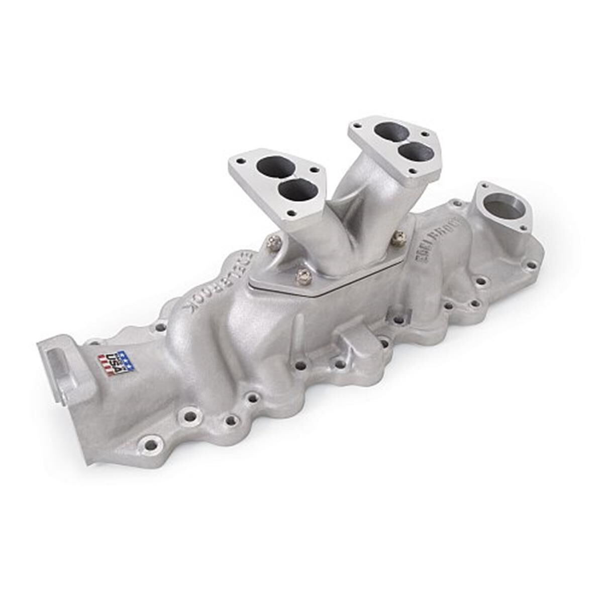 SLINGSHOT FLATHEAD MANIFOLD 1938-48 FORD DUAL 3-BOLT CARBS, , scaau_hi-res