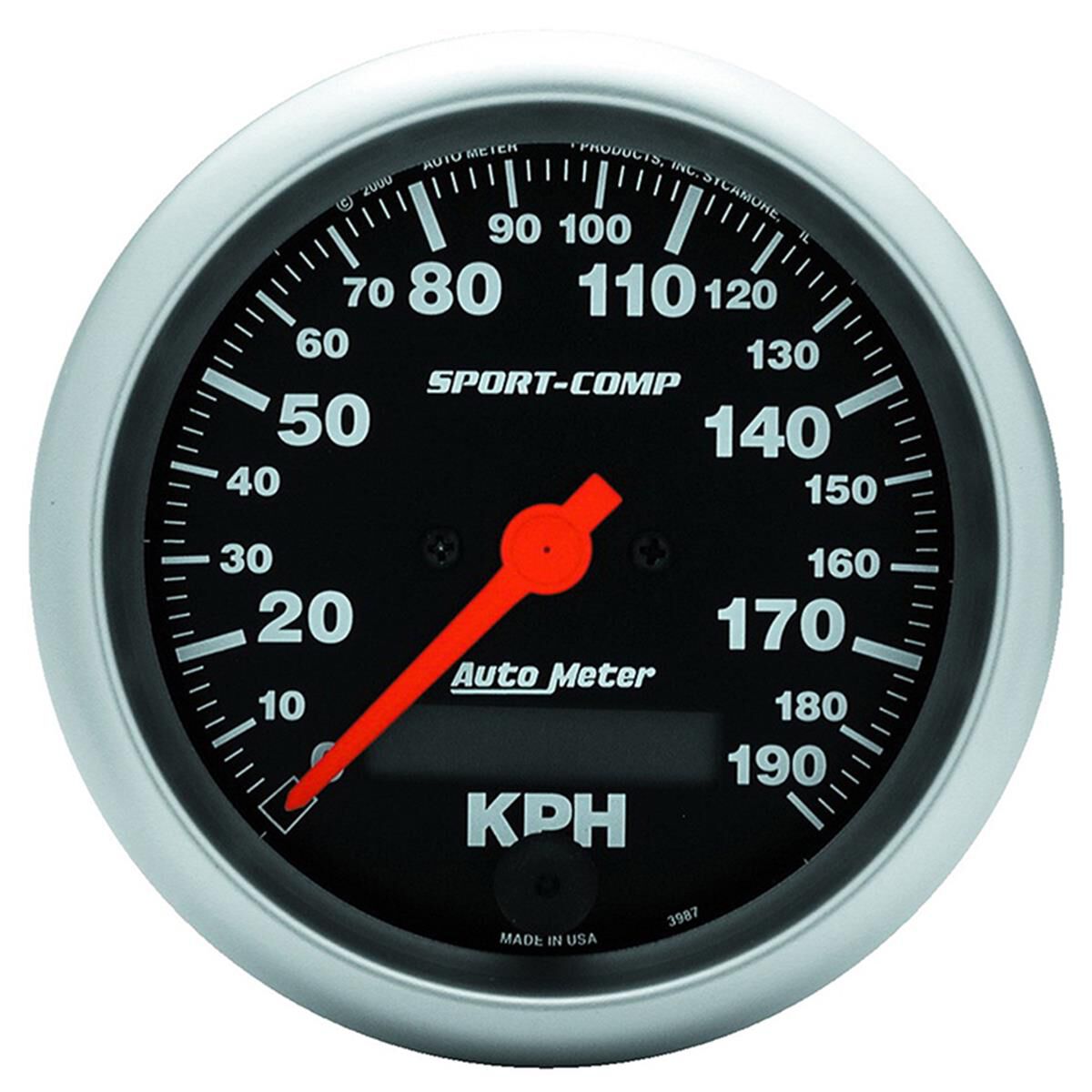 SPORT-COMP 3-3/8 SPEEDO 190KPH, , scaau_hi-res