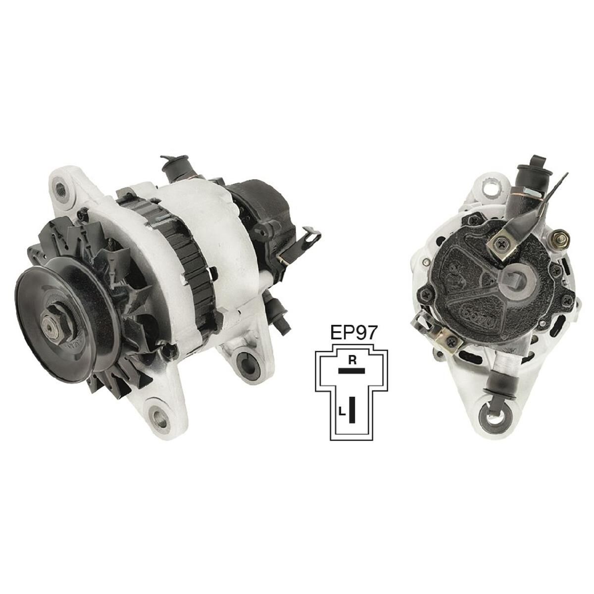 ALT 24V 25A, MITSUBISHI CANTER FE 4D31, 4D32 86- - ALTERNATORS HEAVY DUTY, , scaau_hi-res