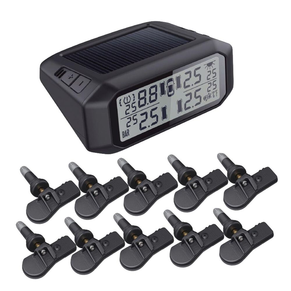 Promata Internal RV Tyre Pressure Monitor 10 Wheels, MATA110RV
