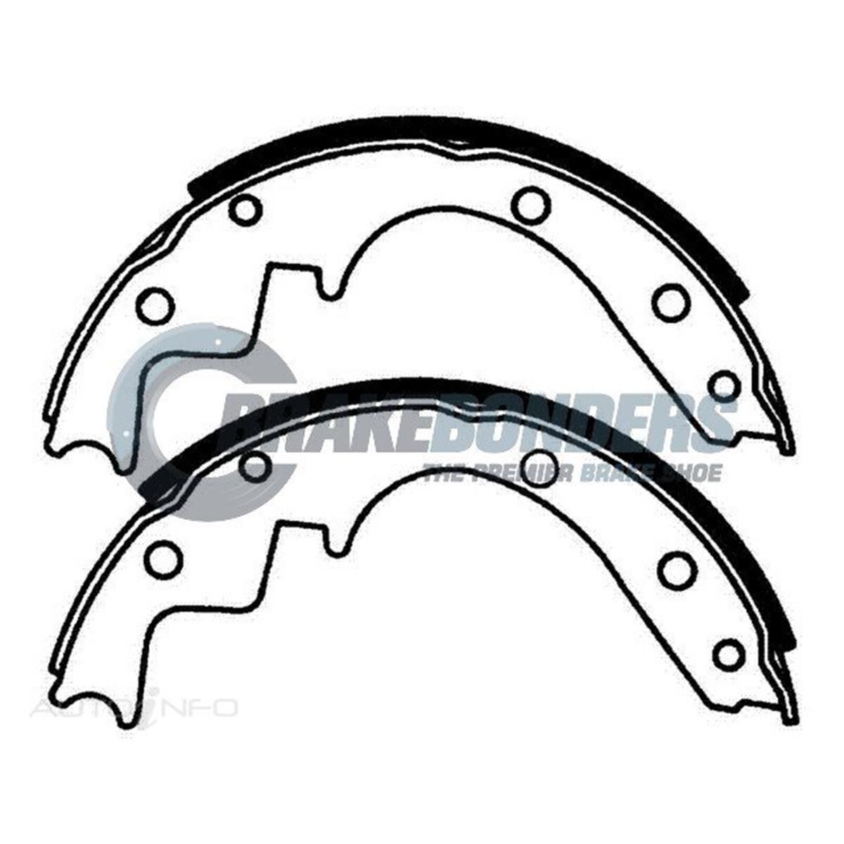 Special Bond Brake Shoes, , scaau_hi-res