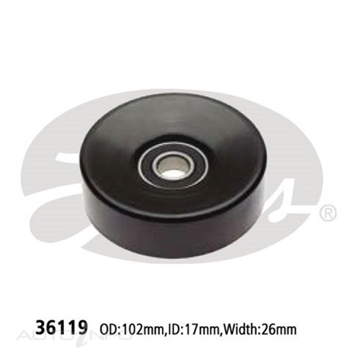 36119 DRIVEALIGN IDLER PULLEY, , scaau_hi-res