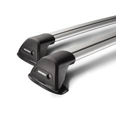 AERO FLUSHBAR 100 & 105 CM SILVER PAIR (S26Y), , scaau_hi-res