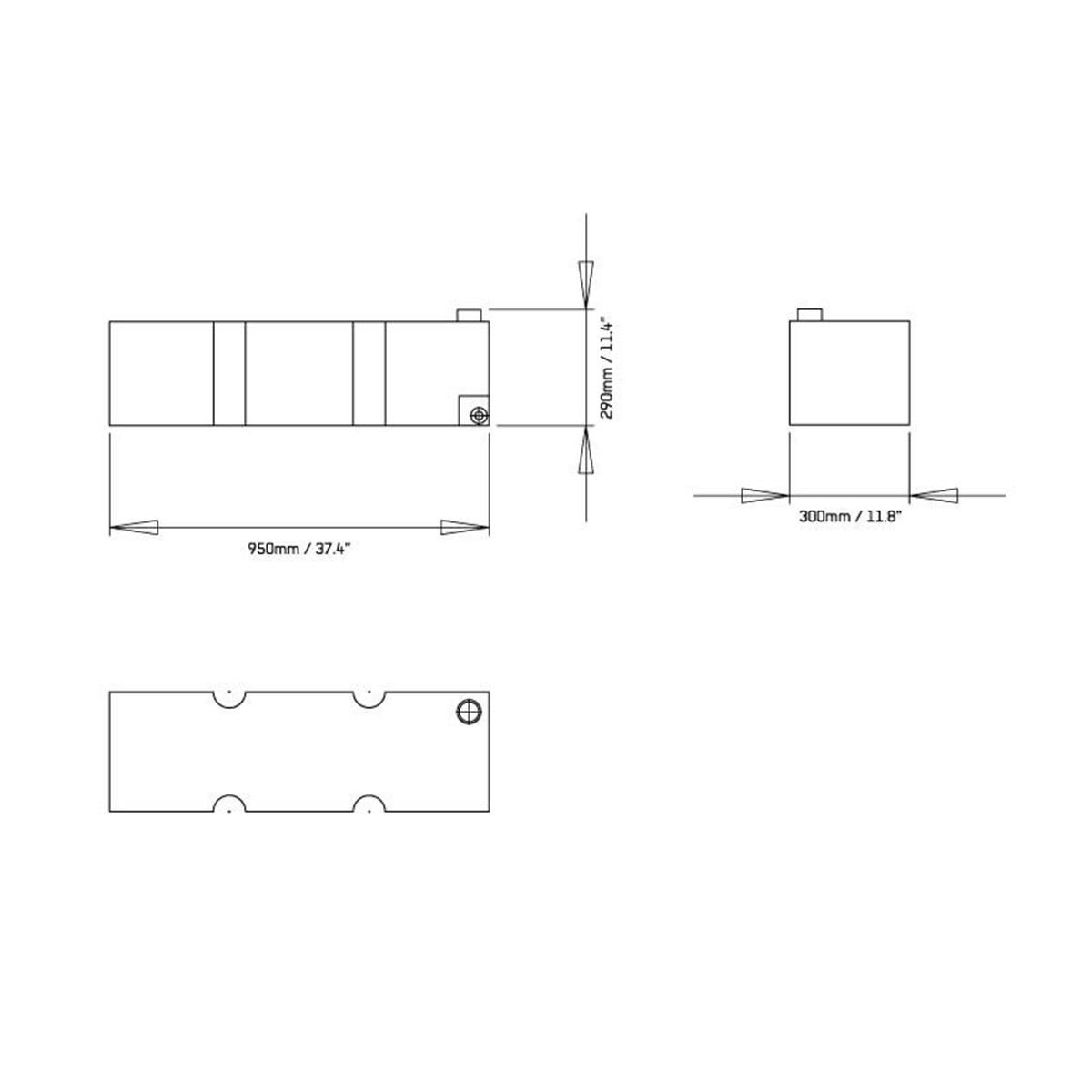 FRONT RUNNER WATER TANK / 67L/17.7GAL, , scaau_hi-res