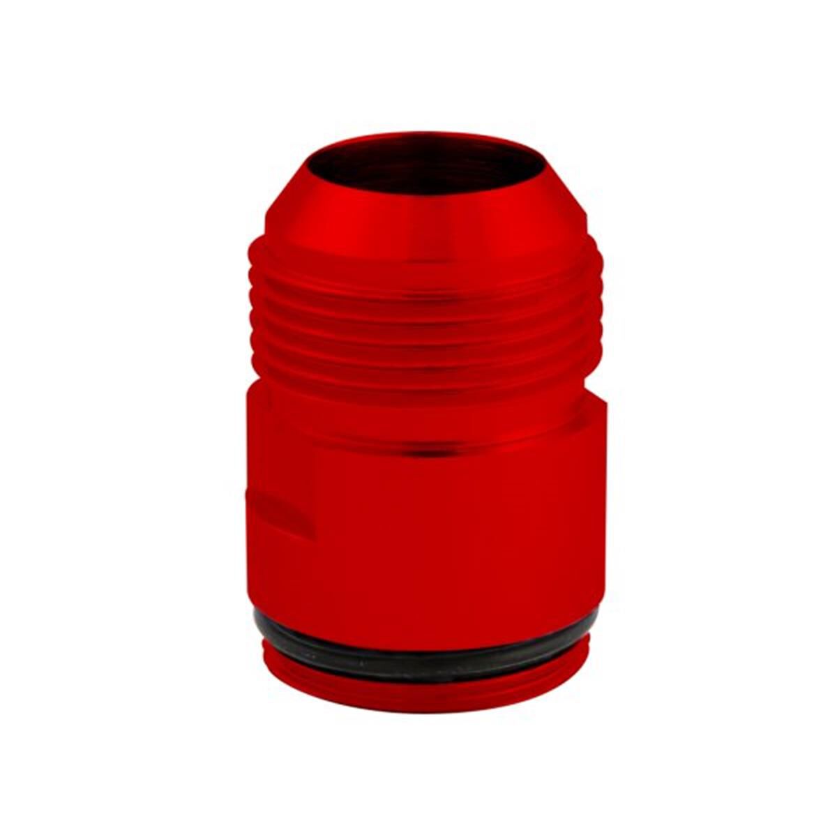 INLET FITTING NEW STYLE O-RING RED -16 AN HOSE, , scaau_hi-res