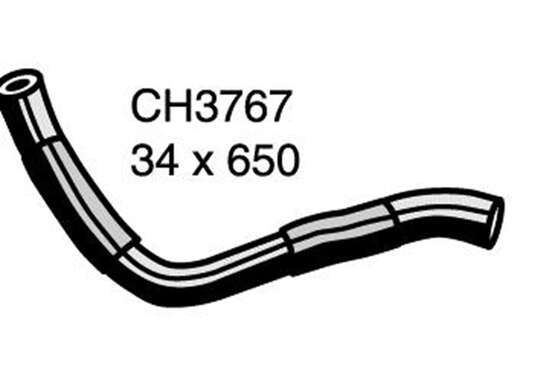 Radiator Lower Hose  - MITSUBISHI PAJERO NT, NW, NX - 3.2L I4 I/C Turbo DIESEL - Manual & Auto, , scaau_hi-res