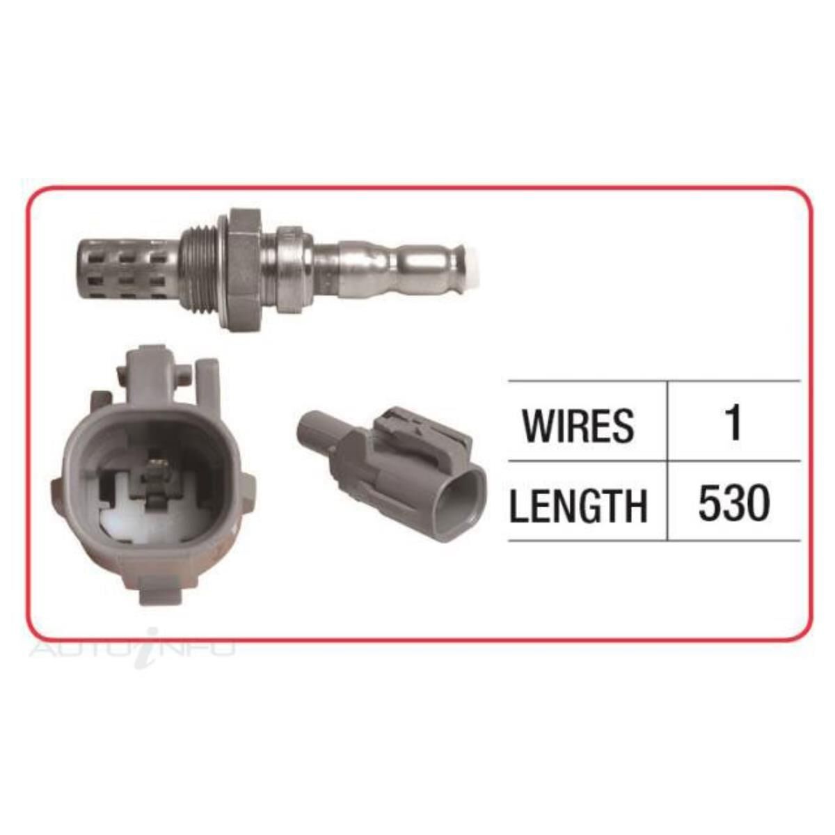 OX SENSOR - TOYOTA 1 WIRE PERMNT FLANGE, , scaau_hi-res