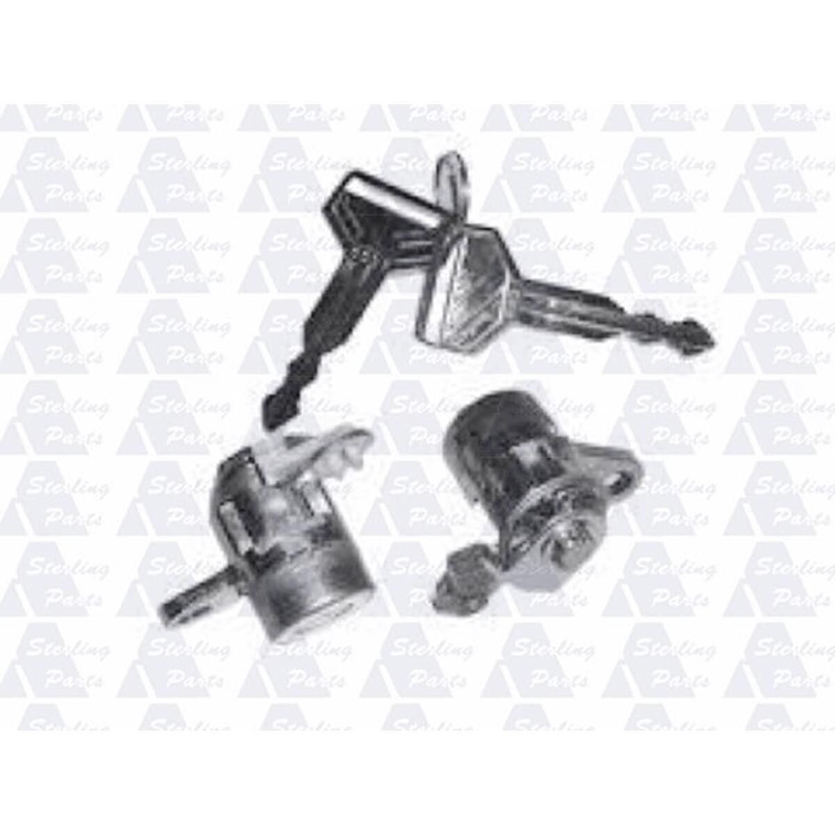 HOLDEN RODEO TF DOOR LOCK BARREL & KEYS, , scaau_hi-res