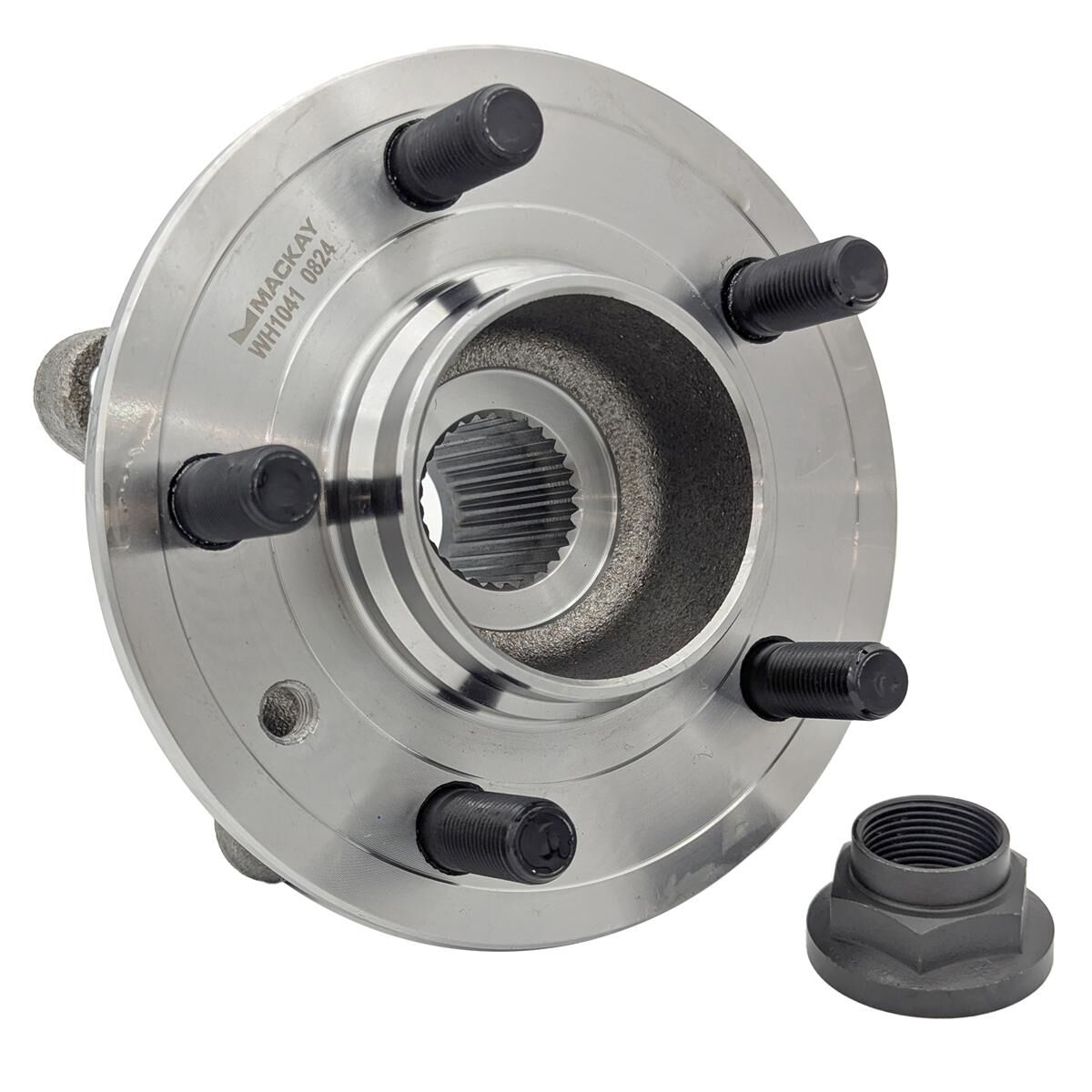 Wheel Hub Kit Front L&R Land Rover Discovery / Range Rover Sport Includes Hub Nut, , scaau_hi-res