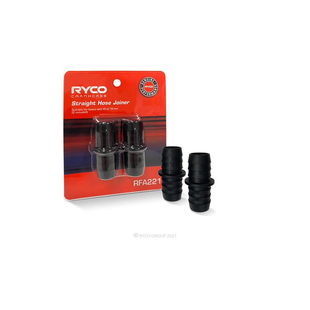 Ryco PCV Straight Hose Joiner Suits 19mm Hose, RFA221 Supercheap Auto