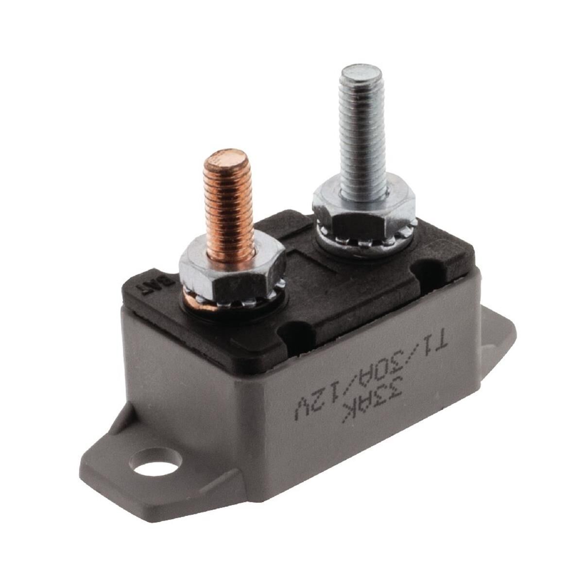 CIRCUIT BREAKER TYPE1 30AMP AUTO RESET PLASTIC BODY - FUSES & CIRCUIT BREAKERS, , scaau_hi-res