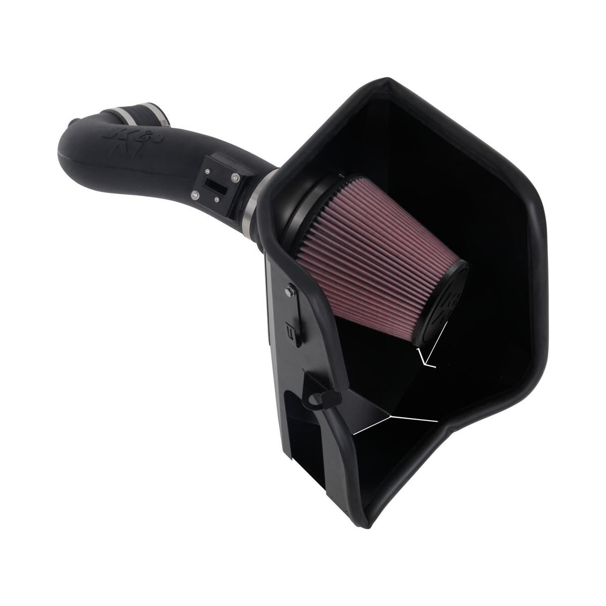 63-3110 K&N PERFORMANCE AIR INTAKE SYSTEM, , scaau_hi-res