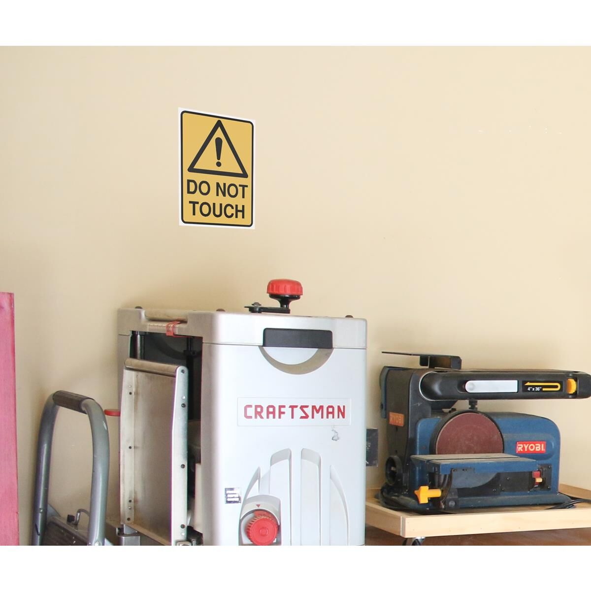 DO NOT TOUCH SIGN 25CM, , scaau_hi-res