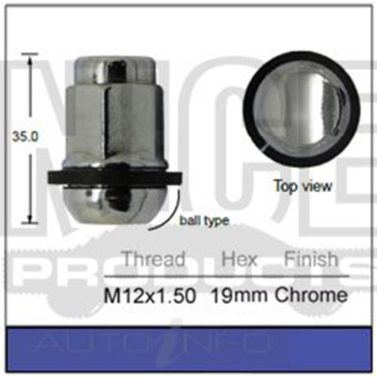 Wheel Nut, , scaau_hi-res