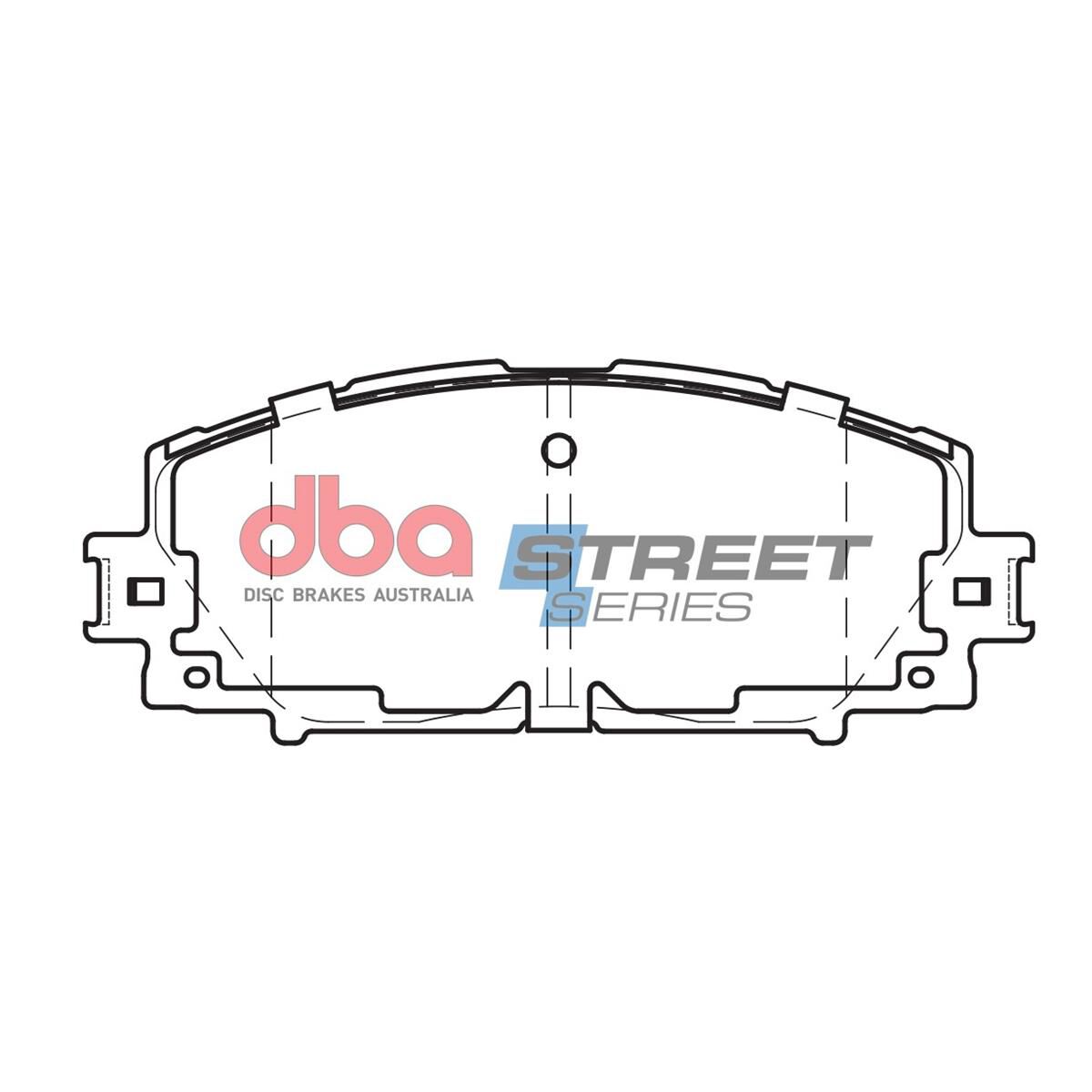 DBA SS STREET SERIES BRAKE PADS [ Toyota Yaris 2005-2011 F ], , scaau_hi-res