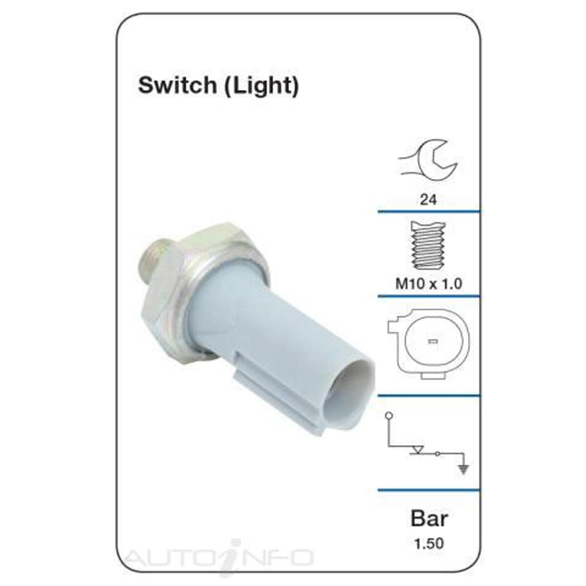 TRIDON OIL PRESSURE SWITCH (LIGHT), , scaau_hi-res