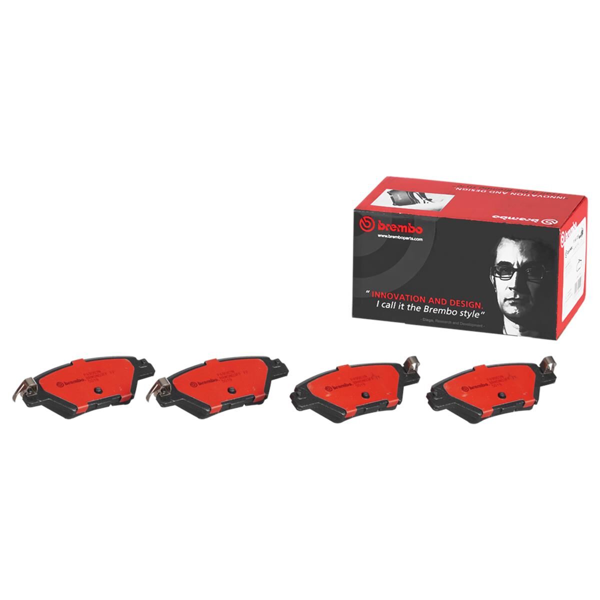 BREMBO DISC PAD SET NAO CERAMIC, , scaau_hi-res