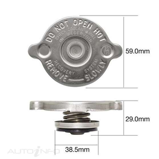 TRIDON RECOVERY RADIATOR CAP, , scaau_hi-res
