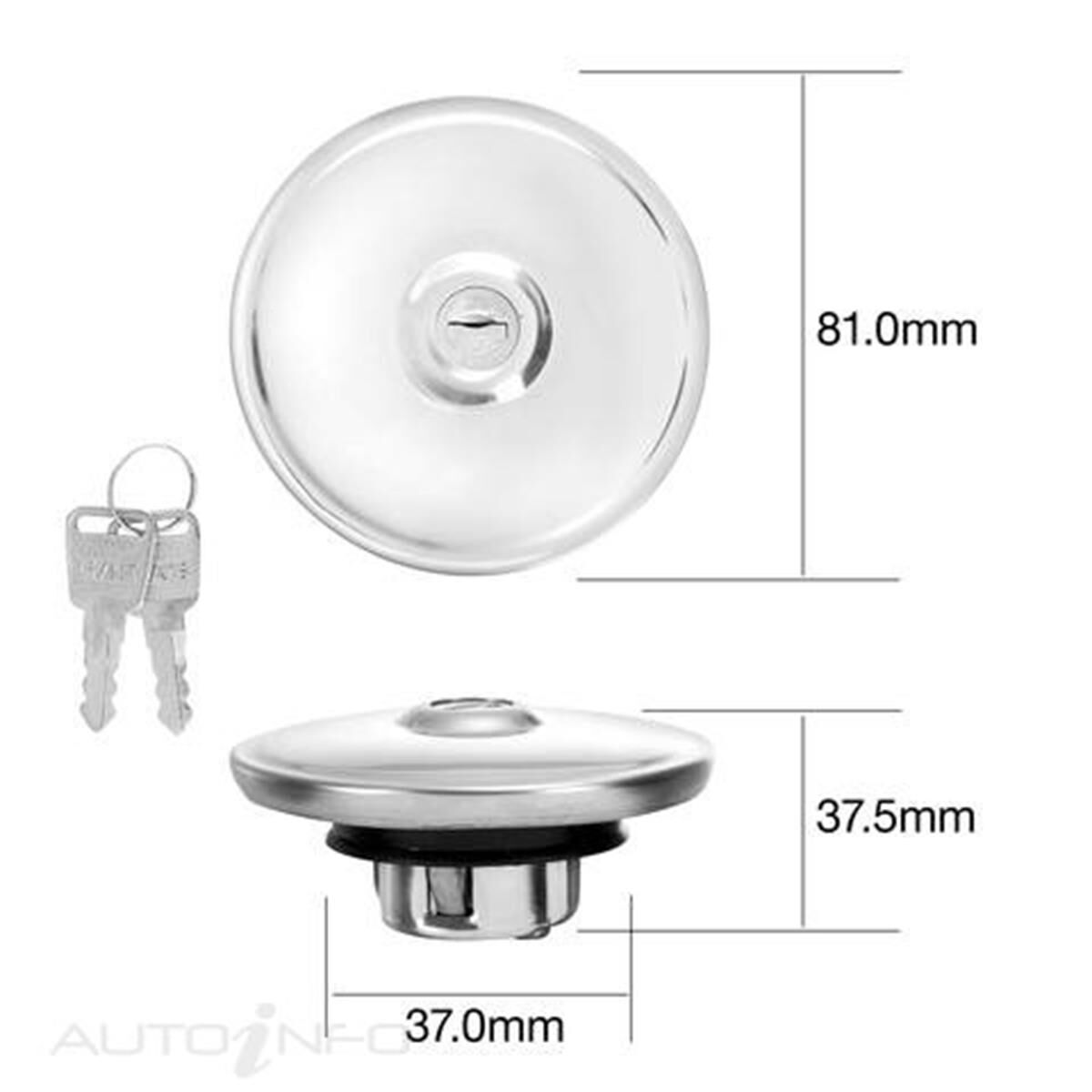 TRIDON LOCKING FUEL CAP, , scaau_hi-res