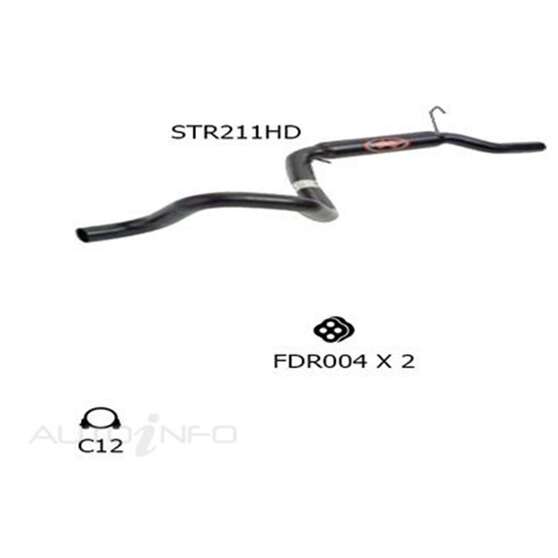 FORD FALCON EA-AU SEDAN 2 1/2' REAR ASS W/HOTDOG, , scaau_hi-res