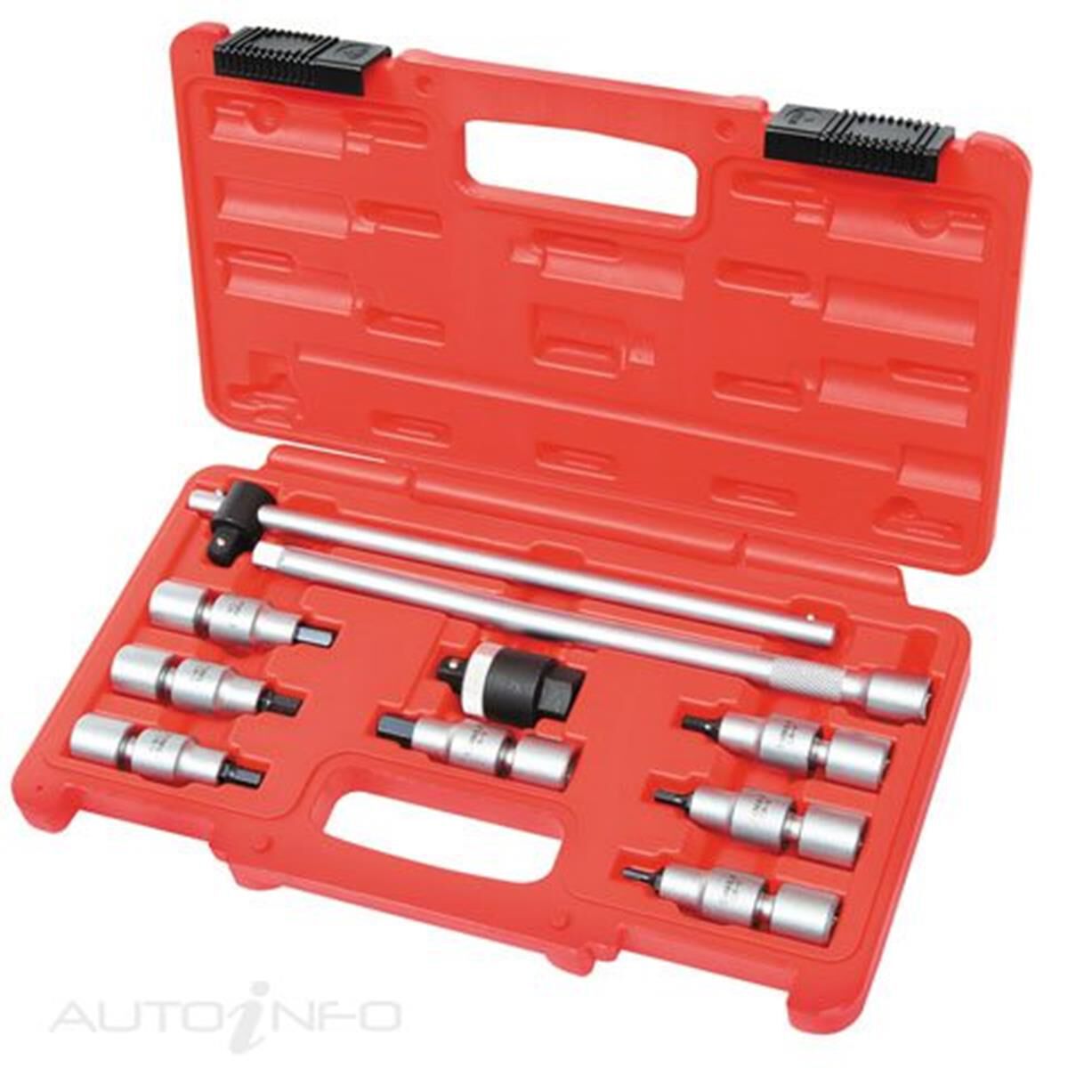TOLEDO BIT SOCKET SET 6PT 10PC, , scaau_hi-res