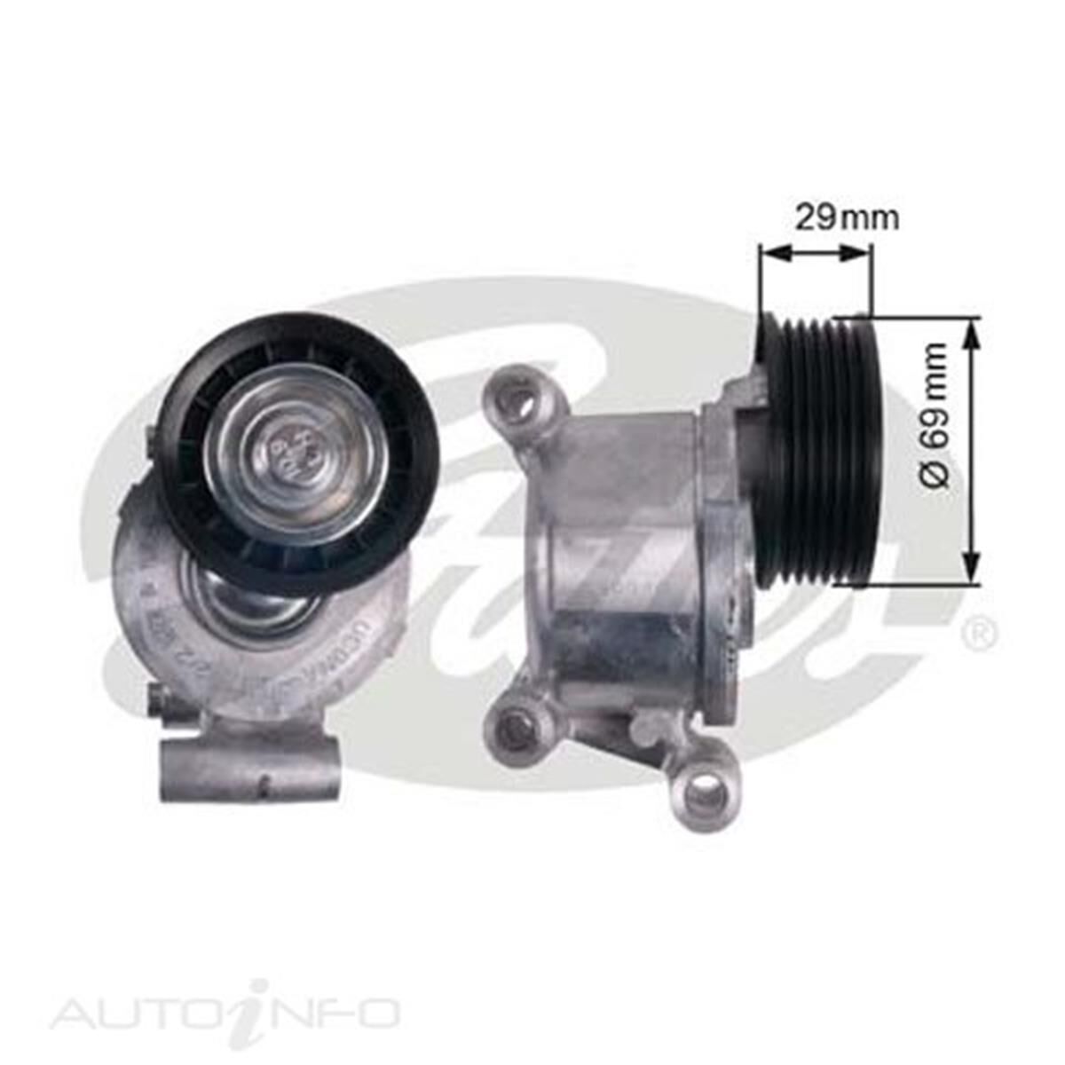 Gates Tensioner Assembly 38318 Supercheap Auto