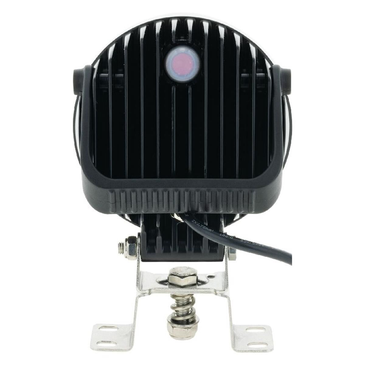 LED RND WORKLAMP SPOT BEAM W/HANDLE & SWITCH 9 - 36V 54W 9LEDs BLK HSNG 5,100Lmns, , scaau_hi-res