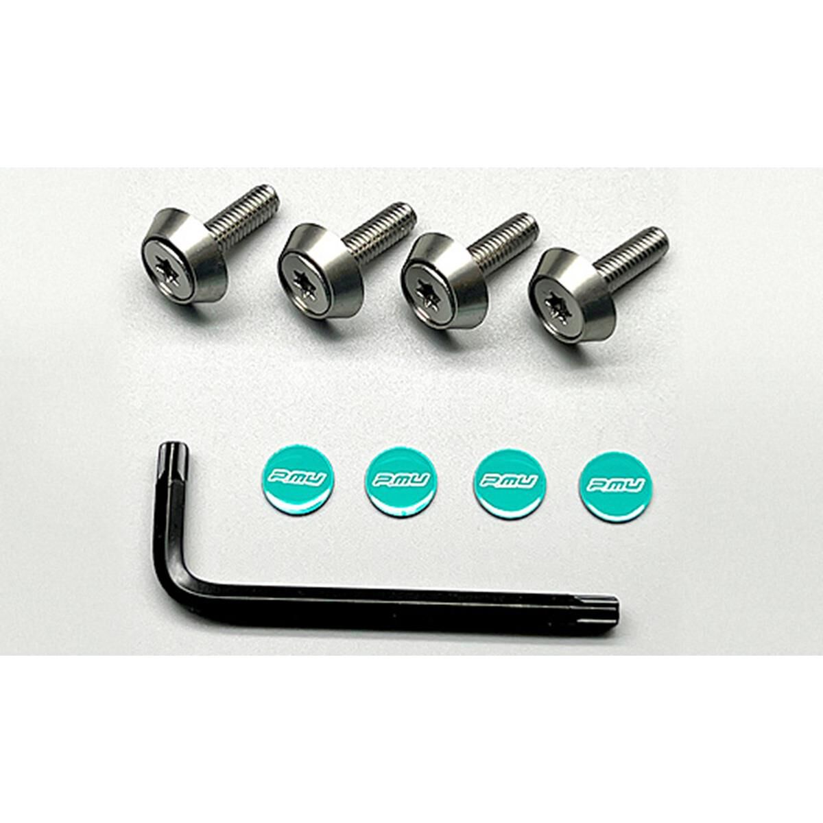 LICENCE PLATE LOCK BOLT SET OF 4, , scaau_hi-res