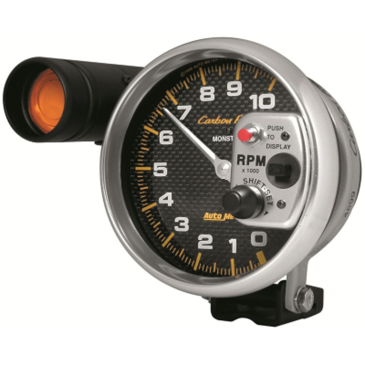 CARBON FIBER 5" TACH 10,000RPM, , scaau_hi-res