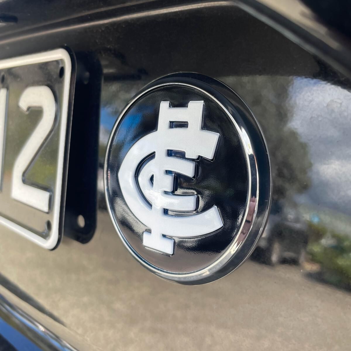 AFL CARLTON BLUES 3D CHROME CAR EMBLEM, , scaau_hi-res