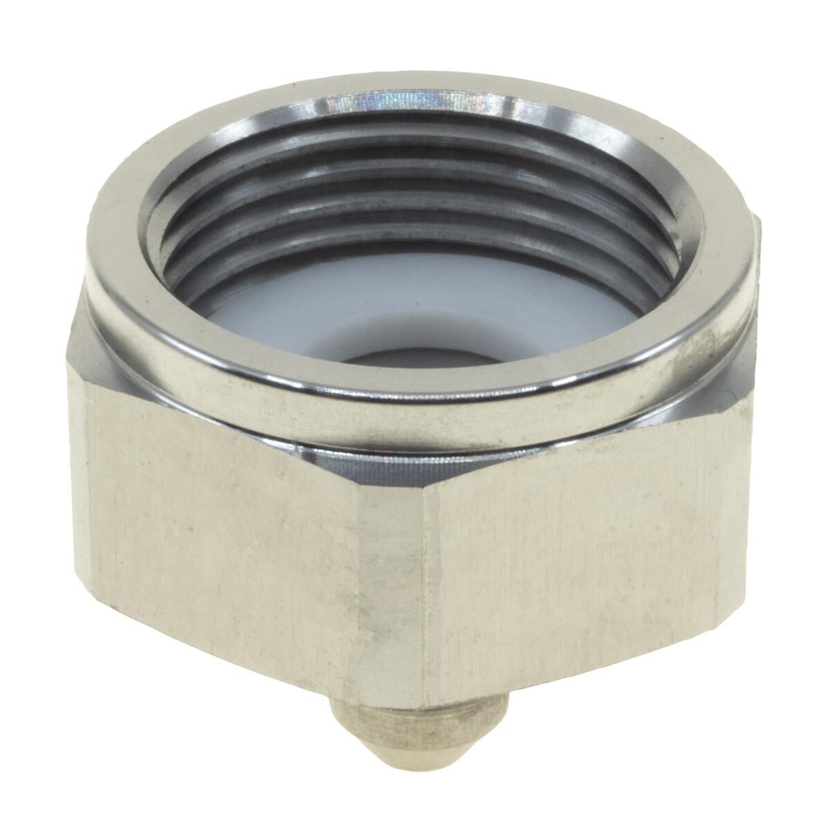 Raceworks AN-4 SS Nitrous Bottle Adapter - RWF-759-04SS | Supercheap Auto