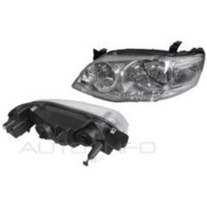 FORD FALCON  BF SERIES 2 & 3  09/2006 ~ 02/2008  HEADLIGHT  LEFT HAND SIDE  CHROME, , scaau_hi-res