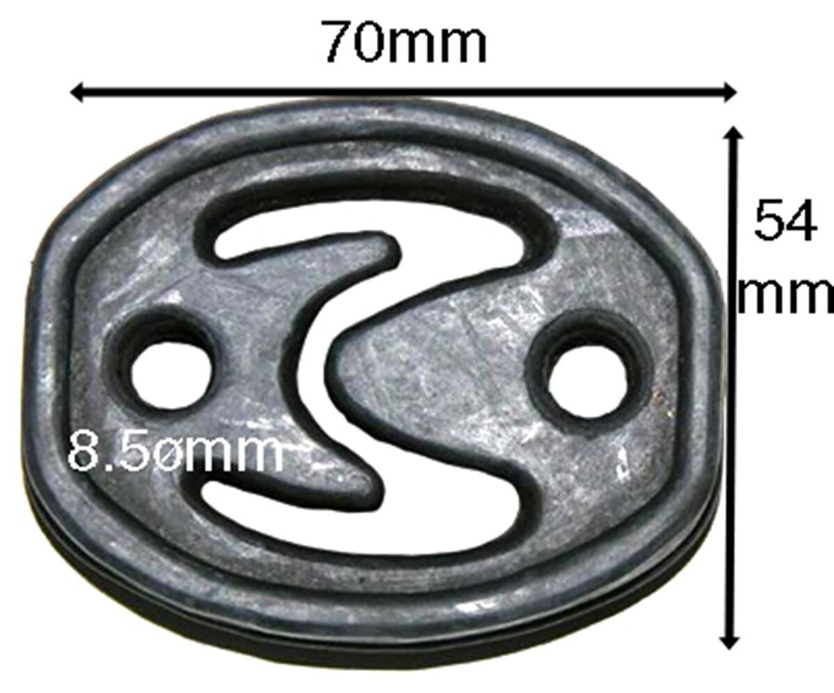 Exhaust Mount  - MITSUBISHI PAJERO NL - 3.5L V6  PETROL - Manual & Auto, , scaau_hi-res