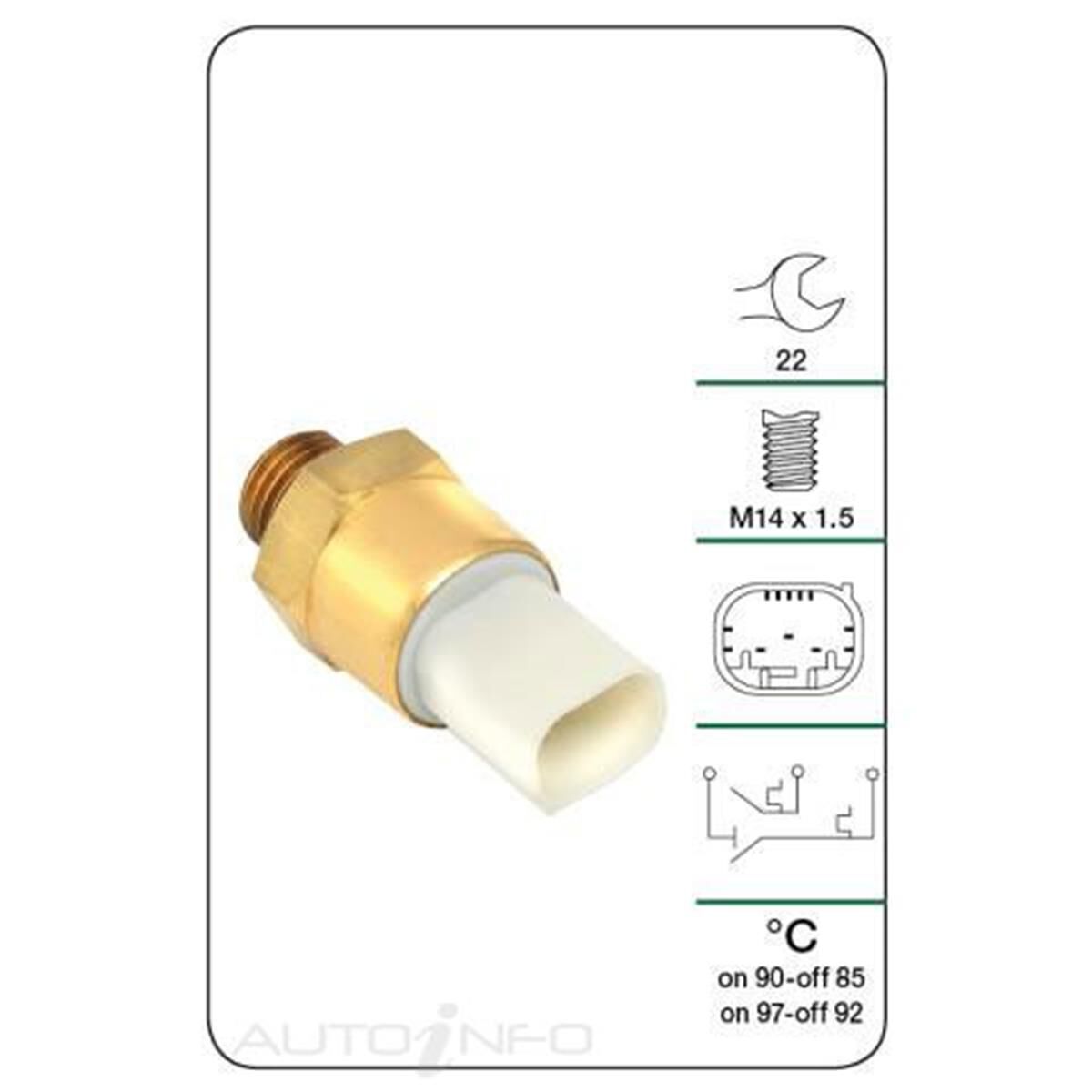 TRIDON THERMO FAN SWITCH, , scaau_hi-res