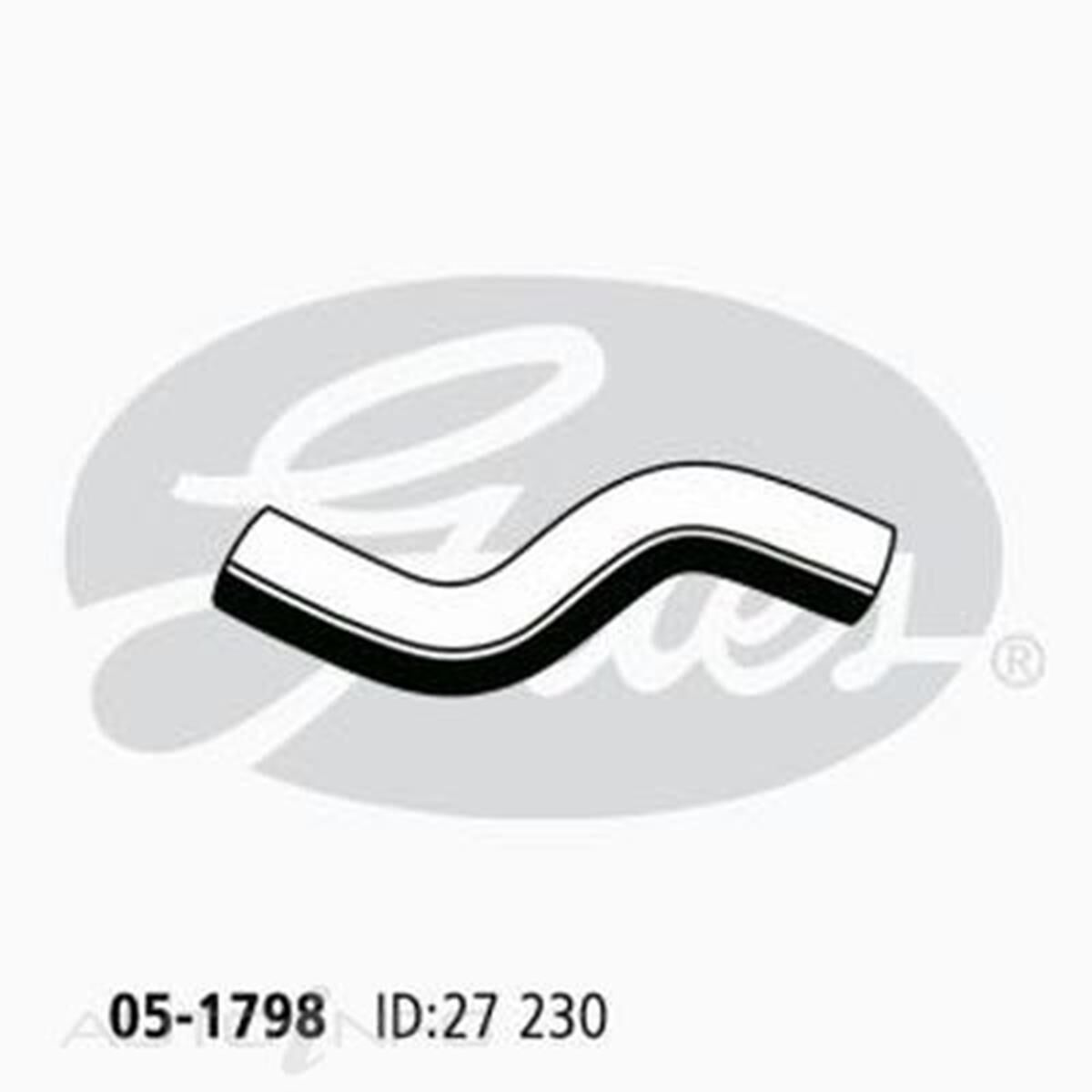 05-1798 GATES RADIATOR HOSE, , scaau_hi-res